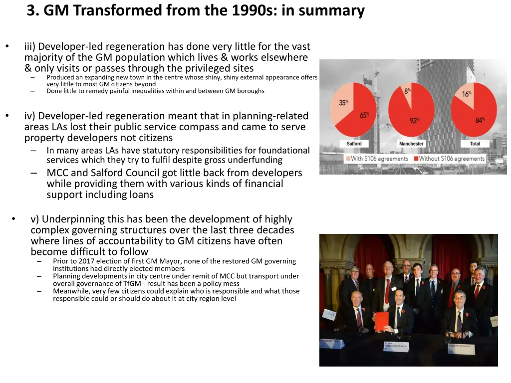 3 gm transformed from the 1990s in summary 1