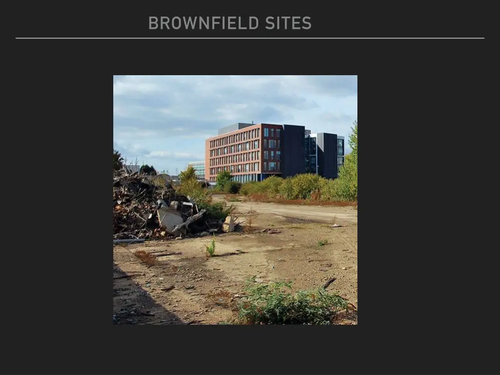 brownfield sites