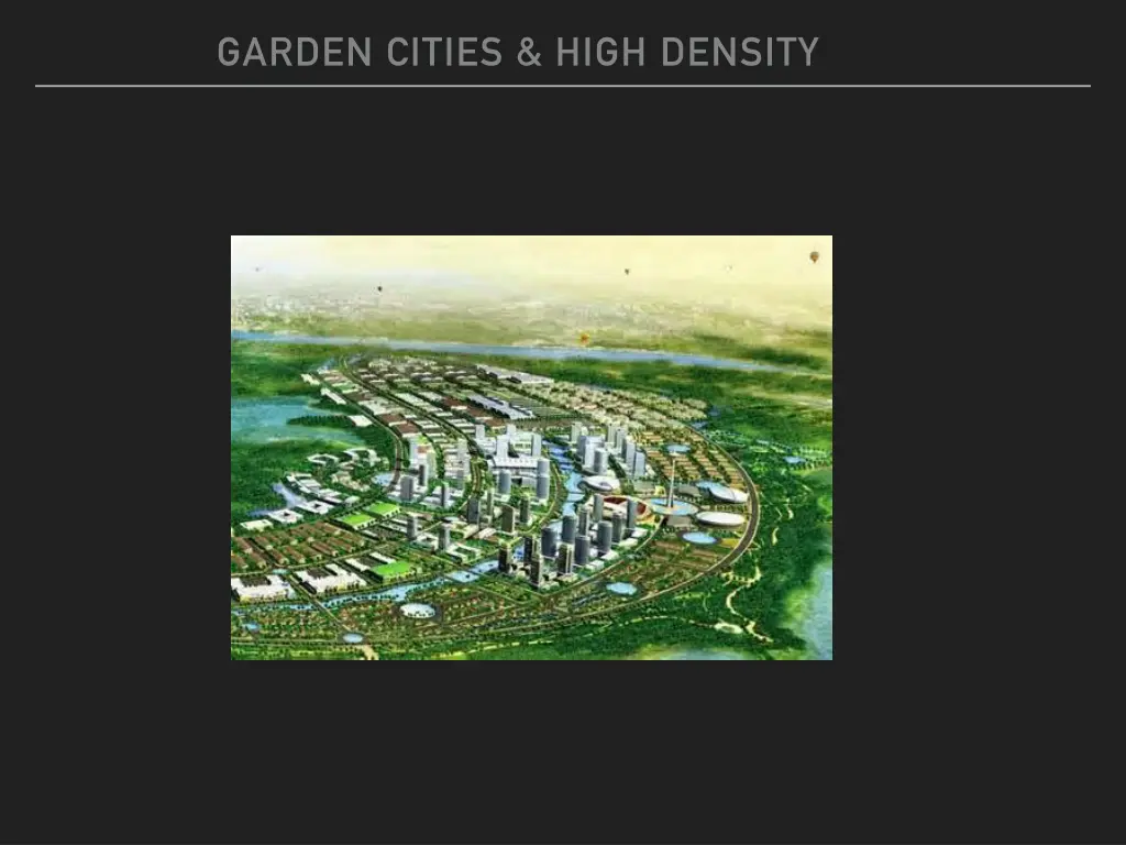 garden cities high density