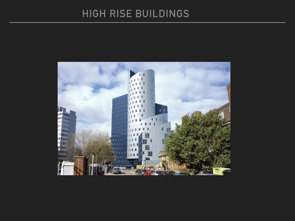 high rise buildings