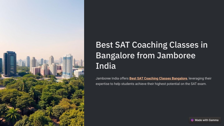 best sat coaching classes in bangalore from