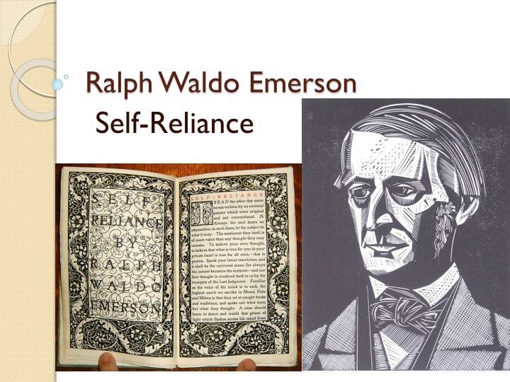 ralph waldo emerson self reliance