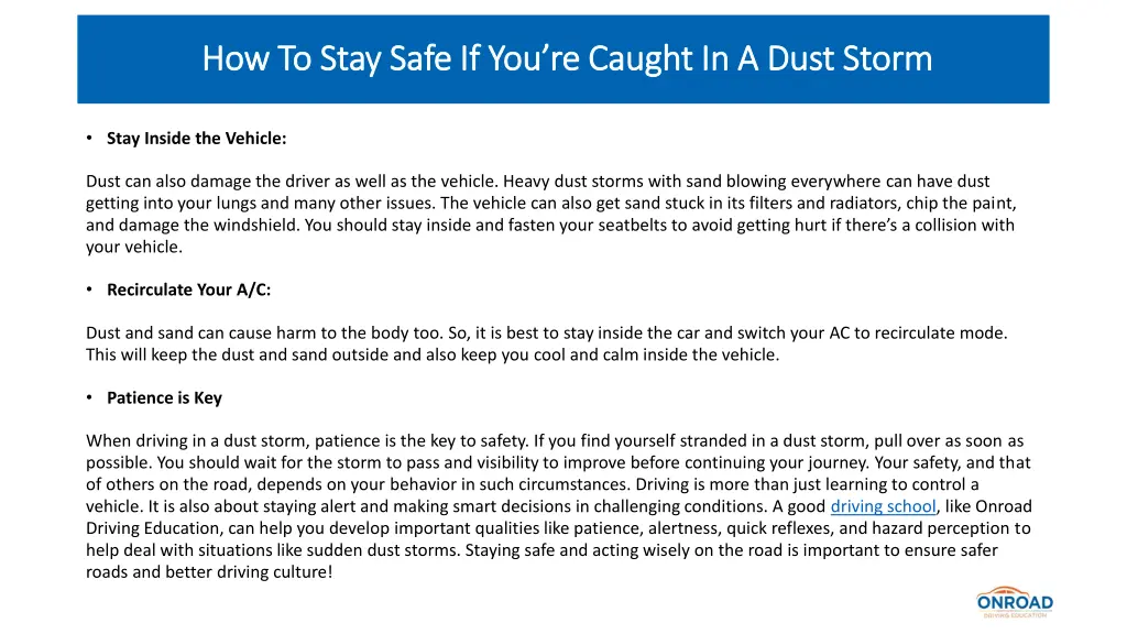 how to stay safe if you re caught in a dust storm 5