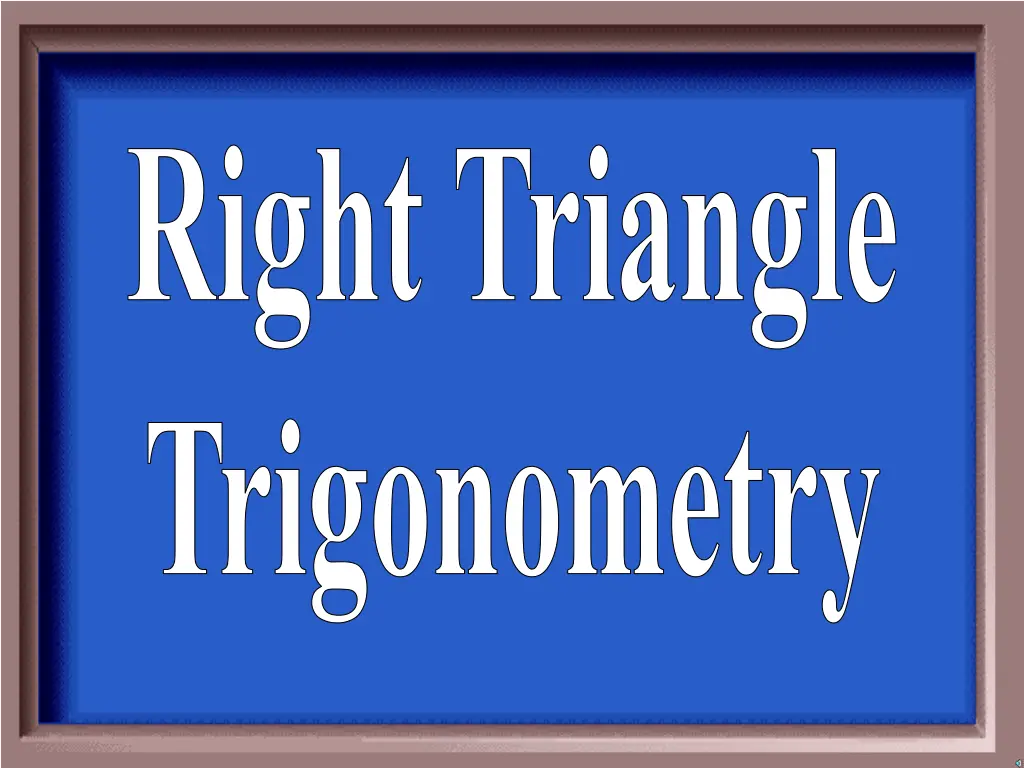 right triangle