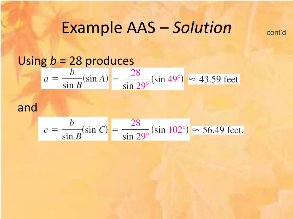 example aas solution 1