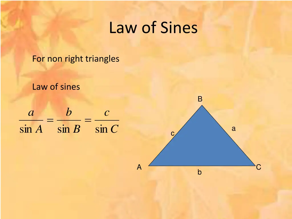 law of sines 2