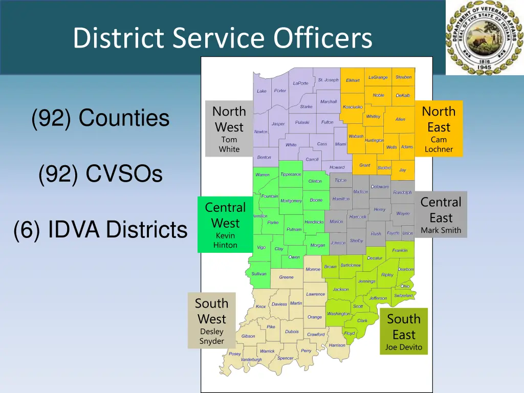 district service officers