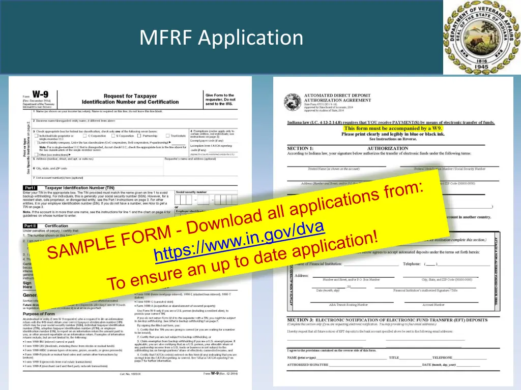 mfrf application 2