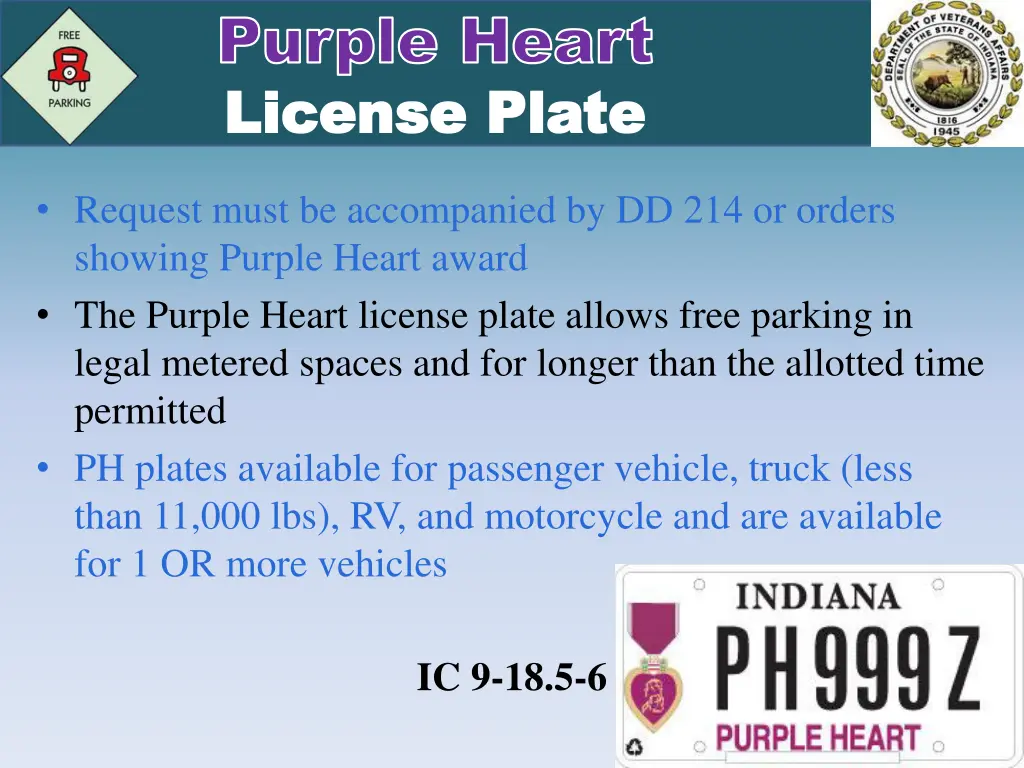 purple purple heart license plate license plate