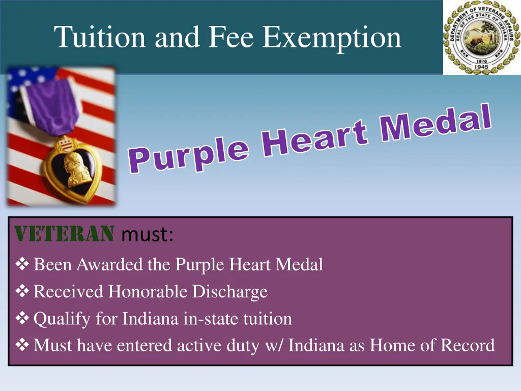 tuition and fee exemption