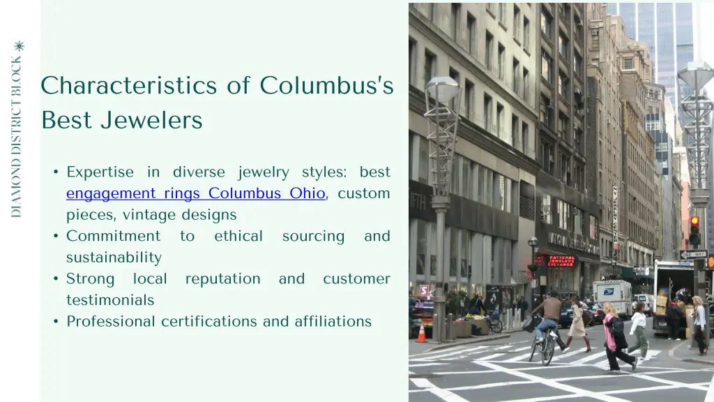 characteristics of columbus s best jewelers