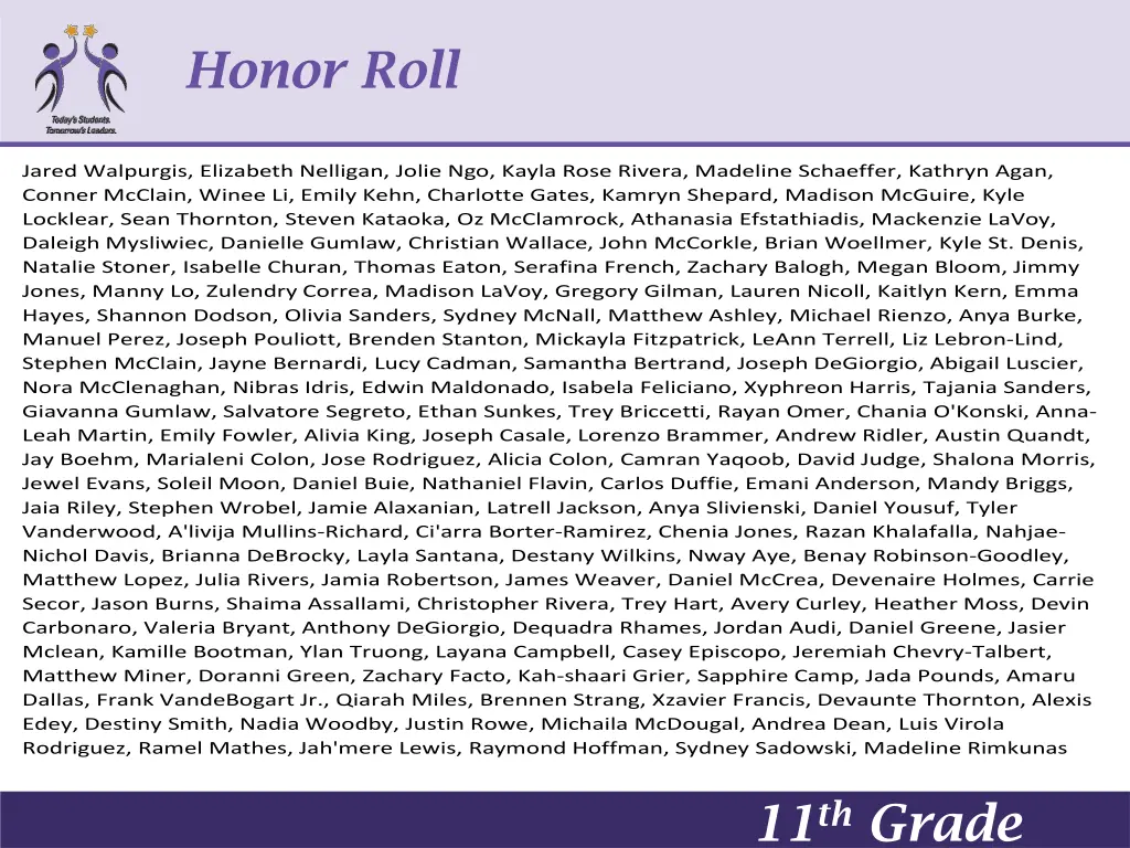 honor roll 2