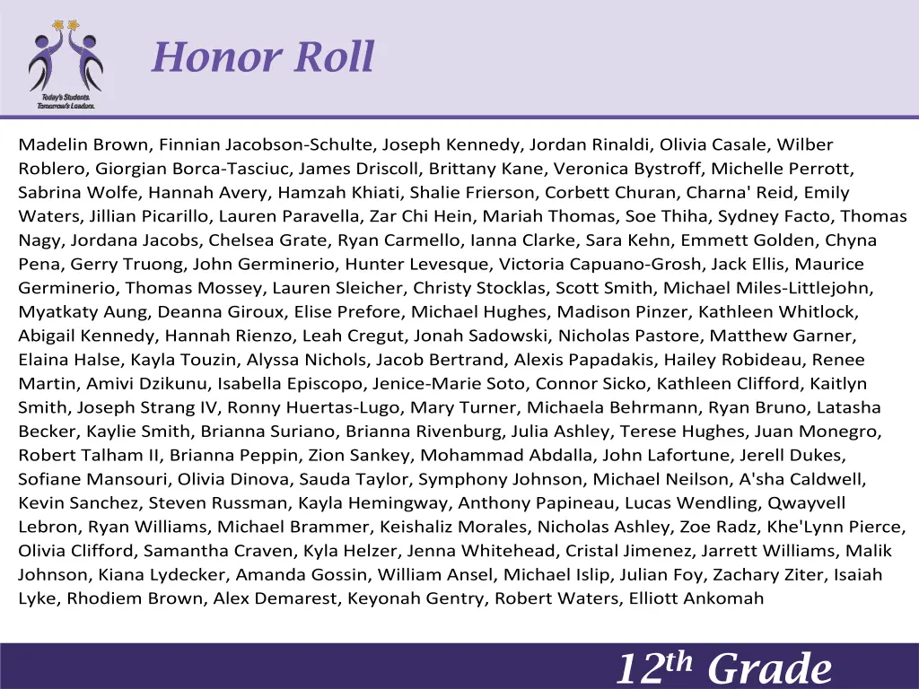 honor roll 3