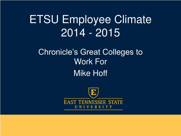 etsu employee climate 2014 2015