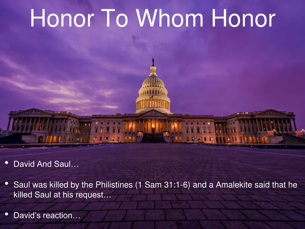 honor to whom honor 4