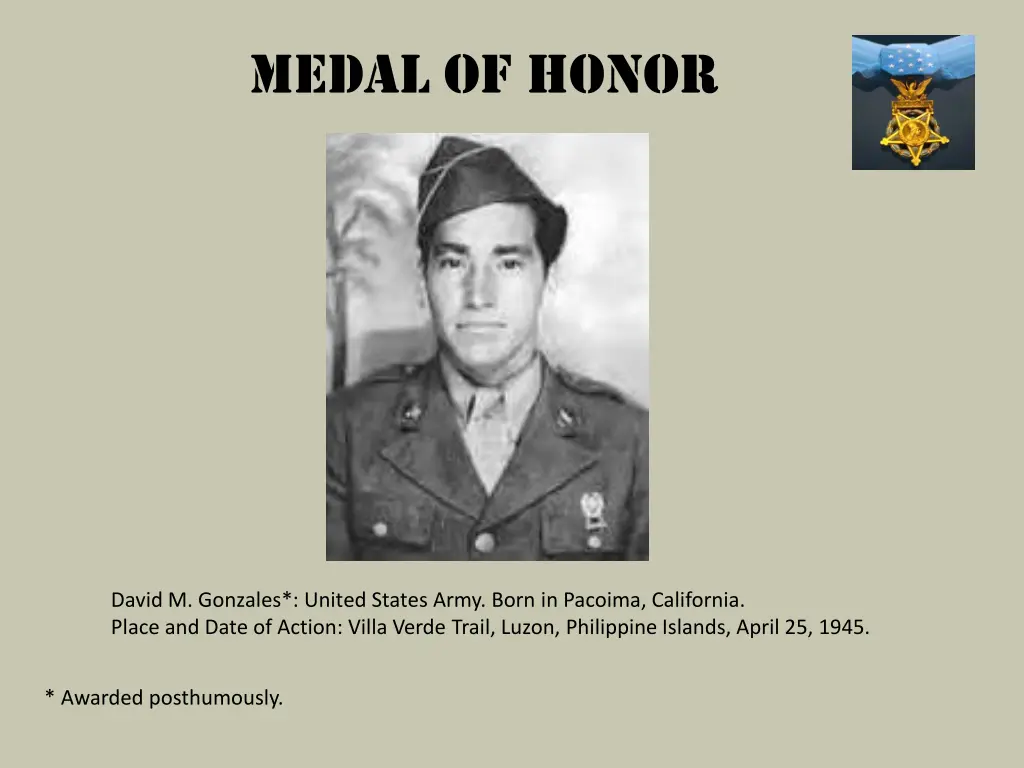 medal of honor