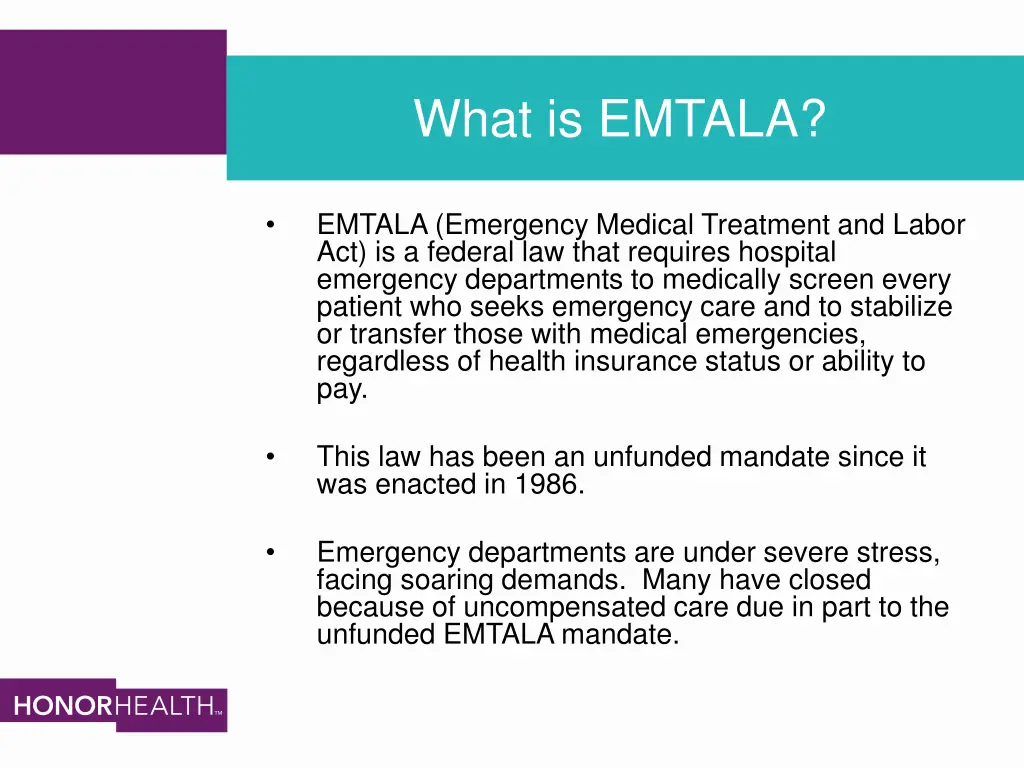 what is emtala