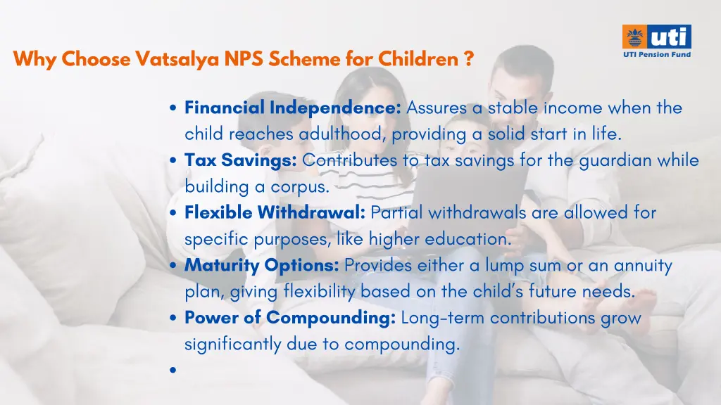 why choose vatsalya nps scheme for children