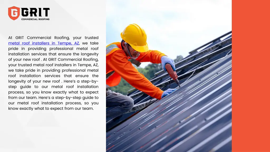 at grit commercial roofing your trusted metal