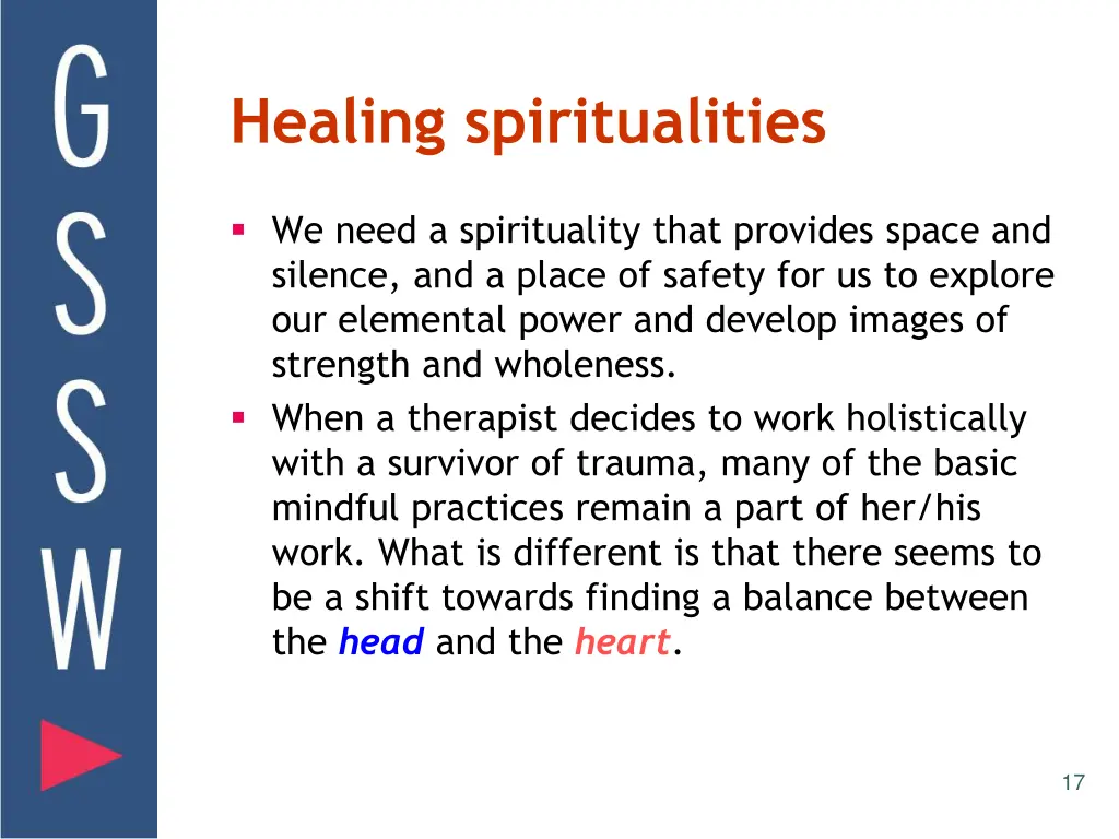 healing spiritualities