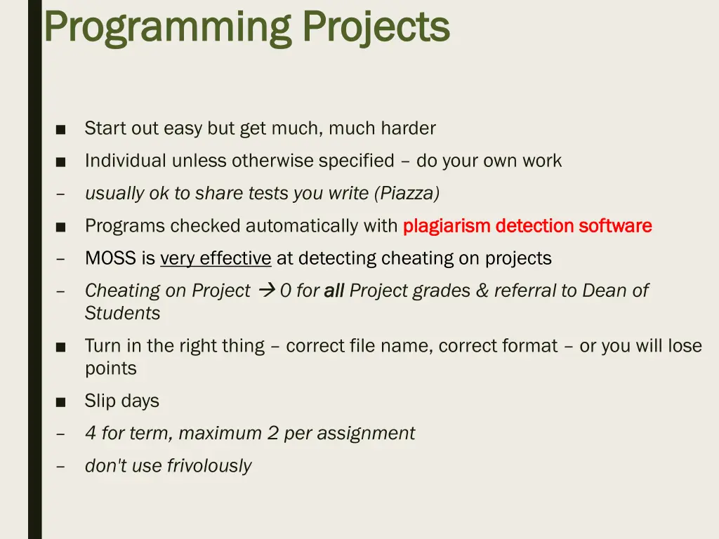 programming projects programming projects