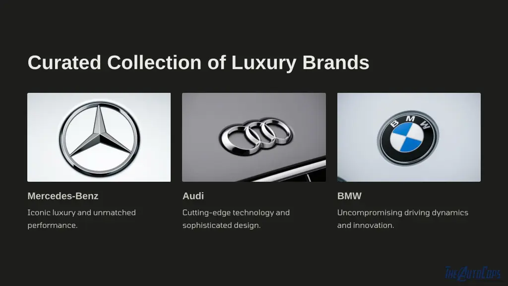 curated collection of luxury brands