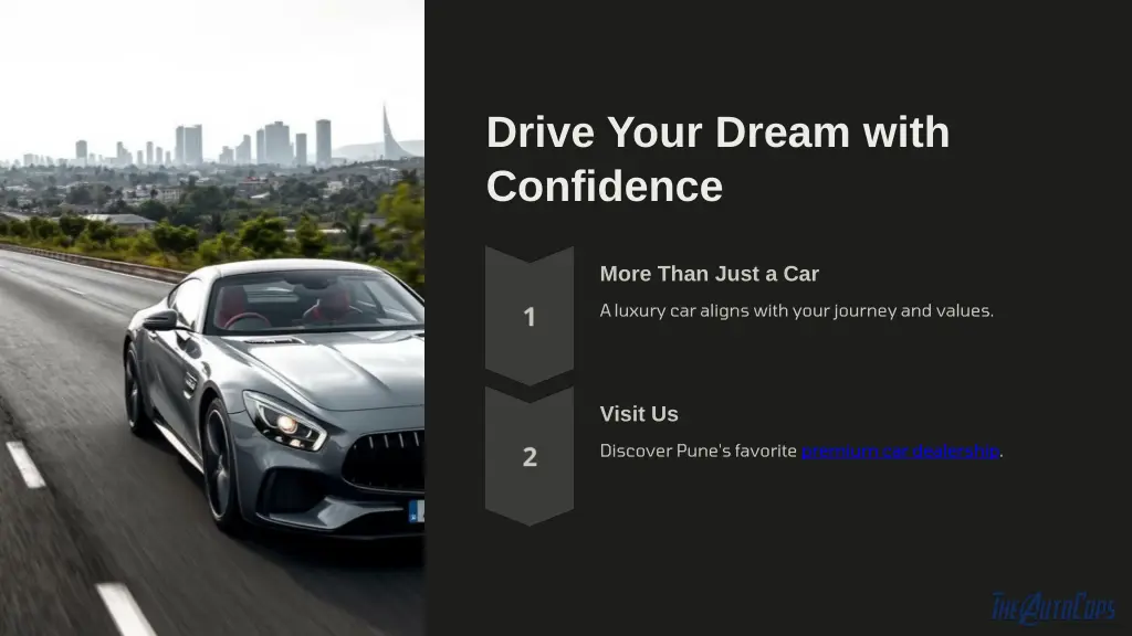 drive your dream with confidence