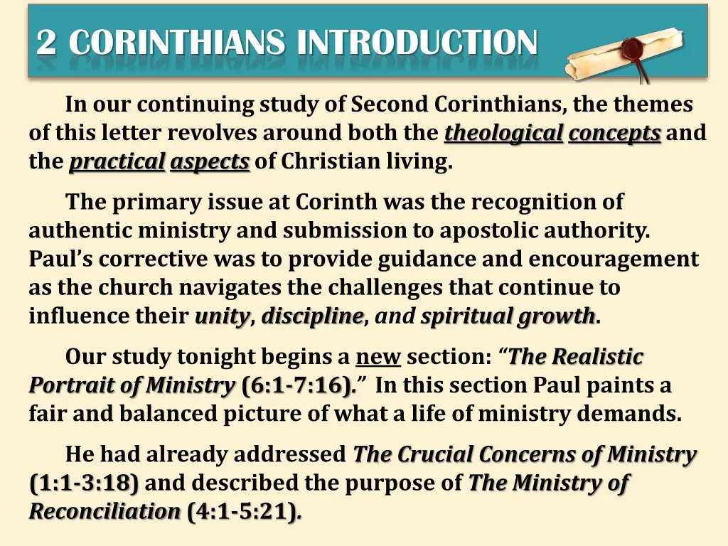 2 corinthians introduction