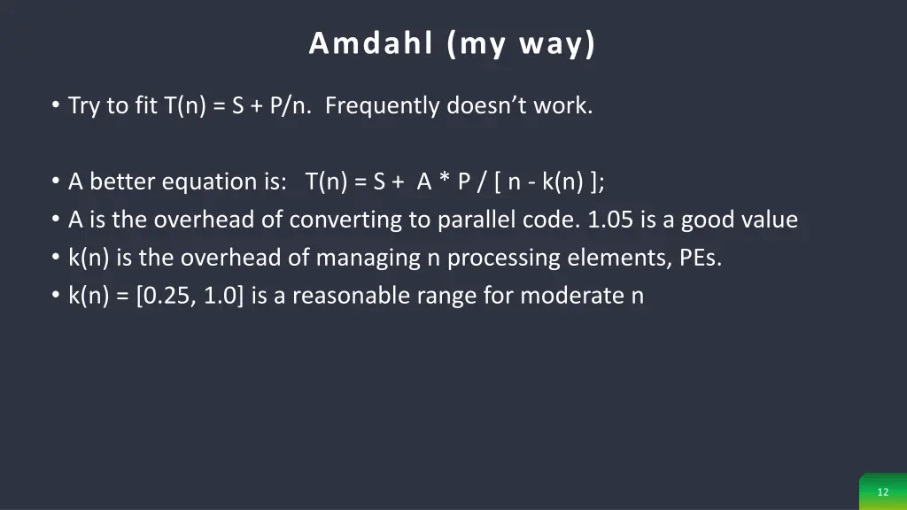 amdahl my way