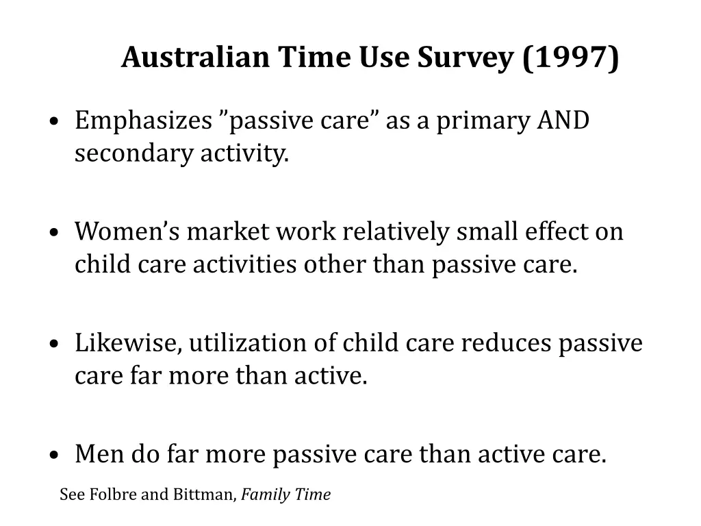 australian time use survey 1997