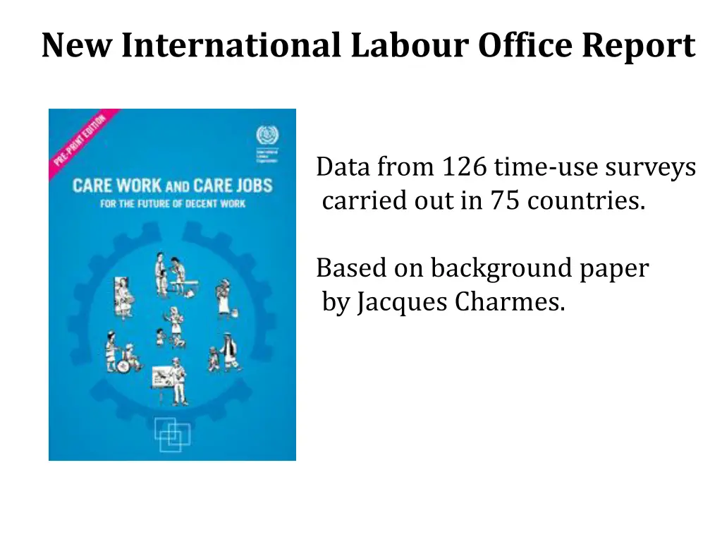 new international labour office report