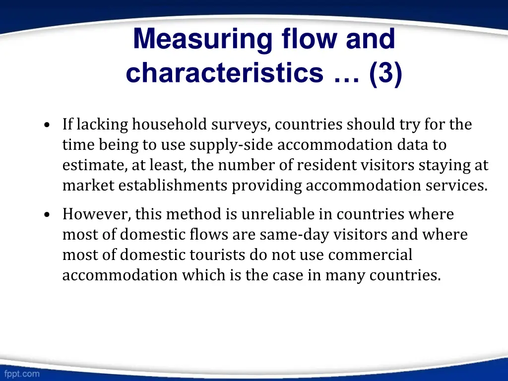 measuring flow and characteristics 3