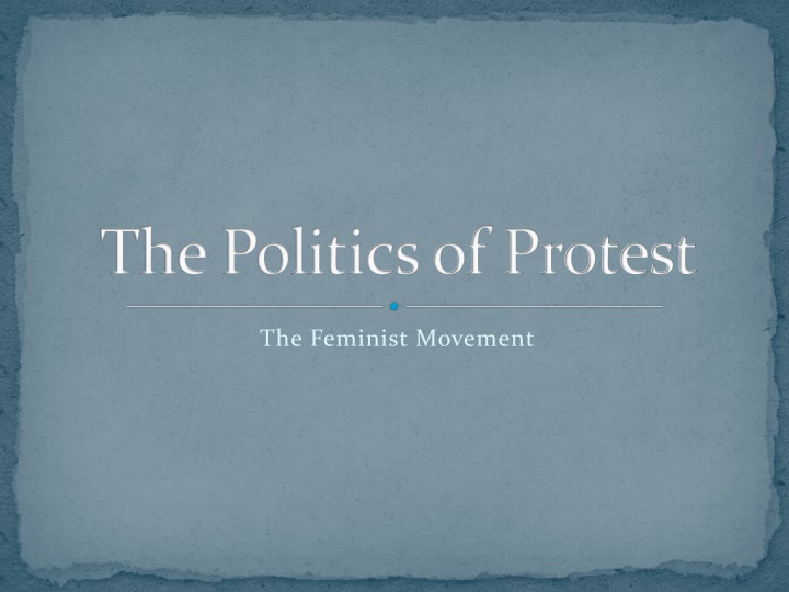 the politics of protest