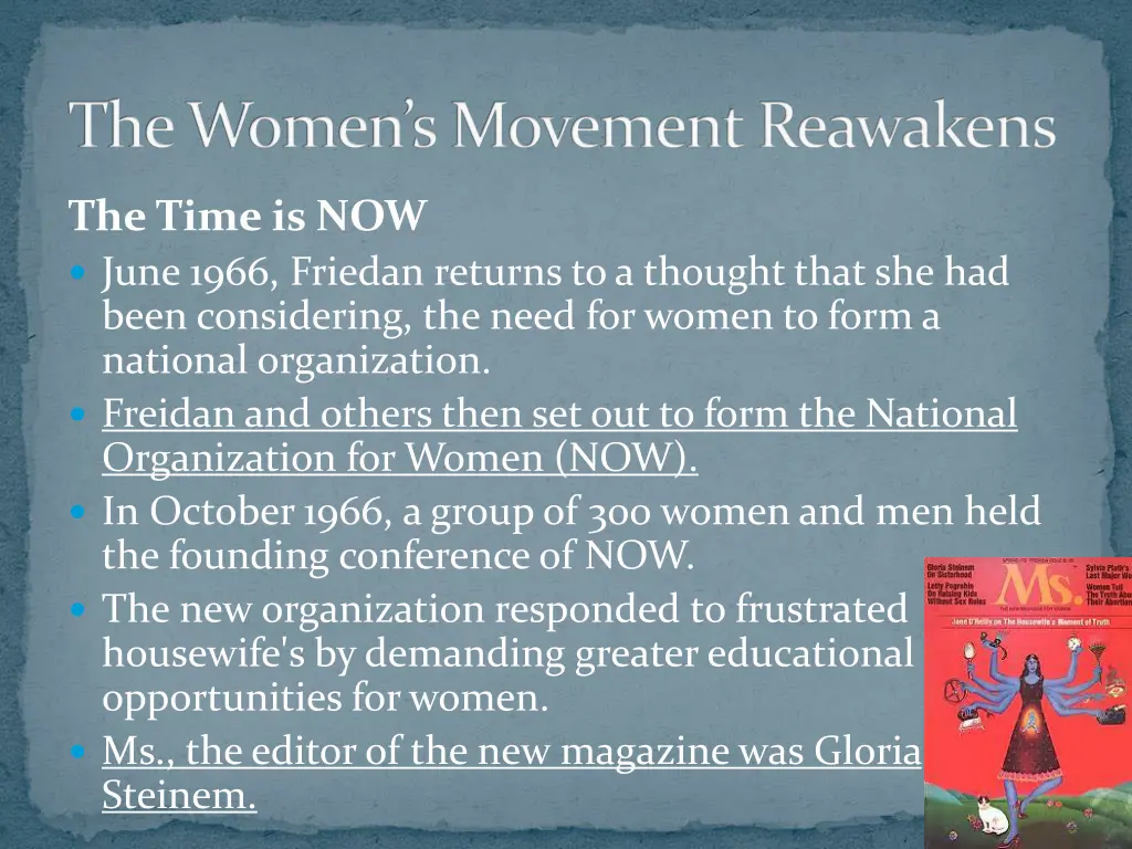 the women s movement reawakens 2