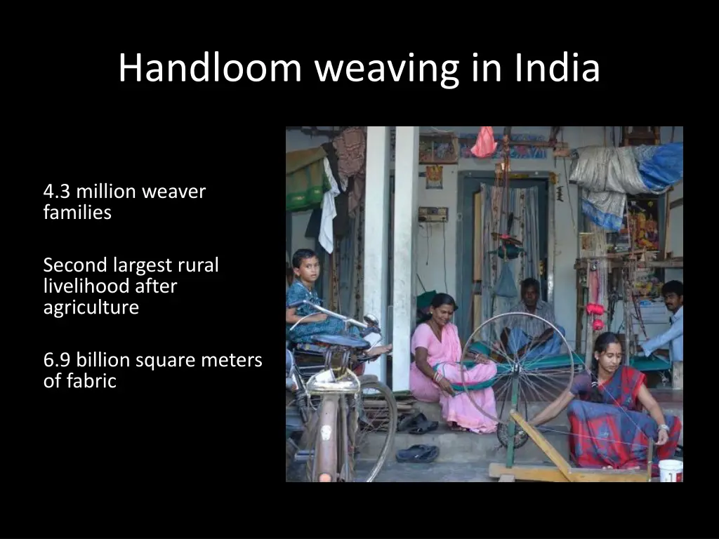 handloom weaving in india