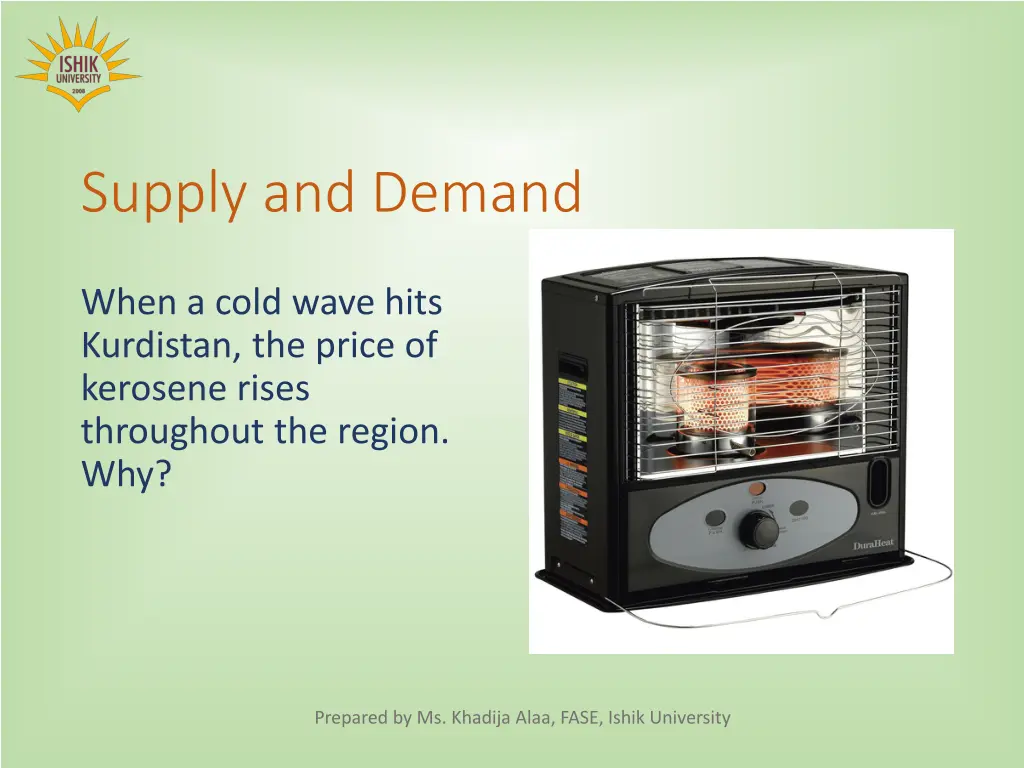 supply and demand