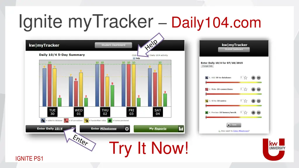 ignite mytracker daily104 com