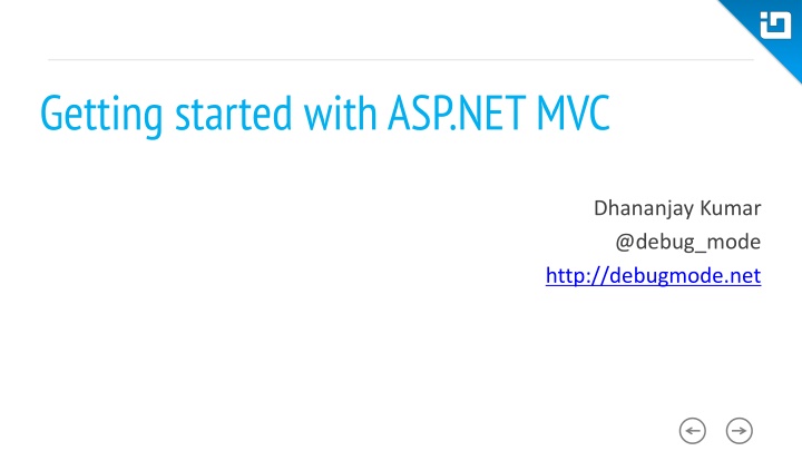 getting started with asp net mvc