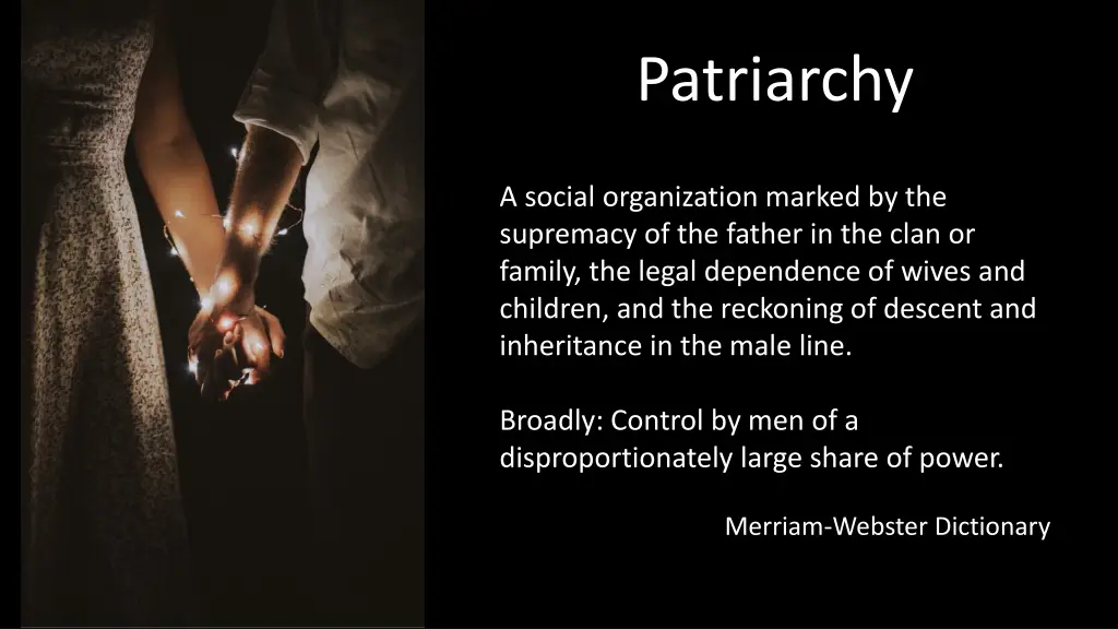 patriarchy