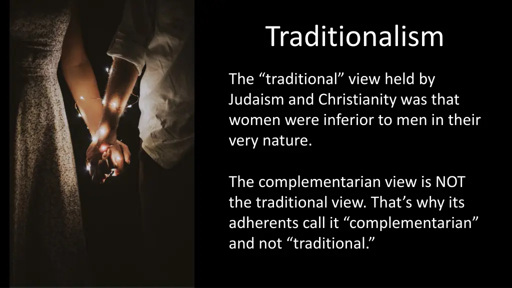 traditionalism