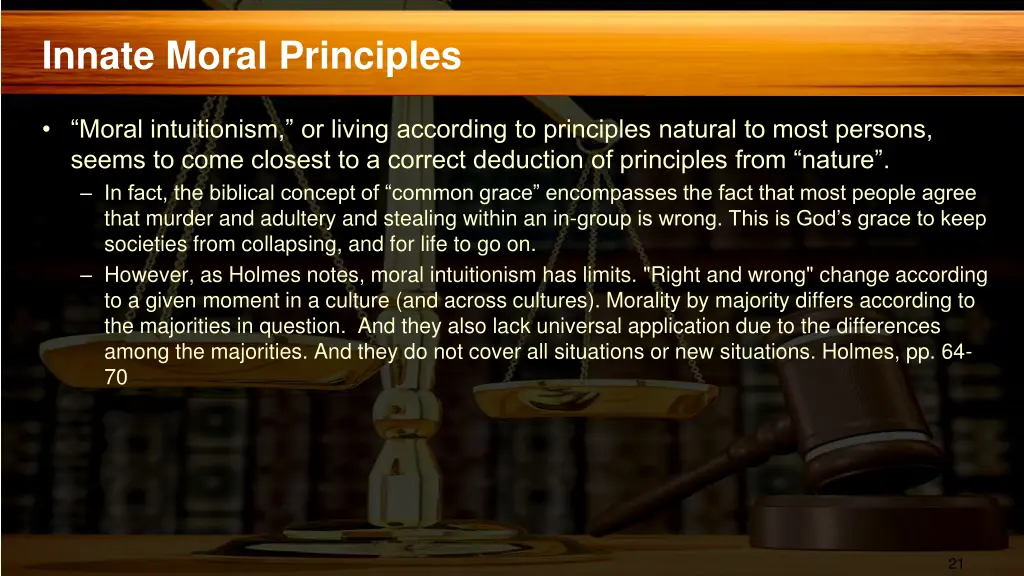 innate moral principles