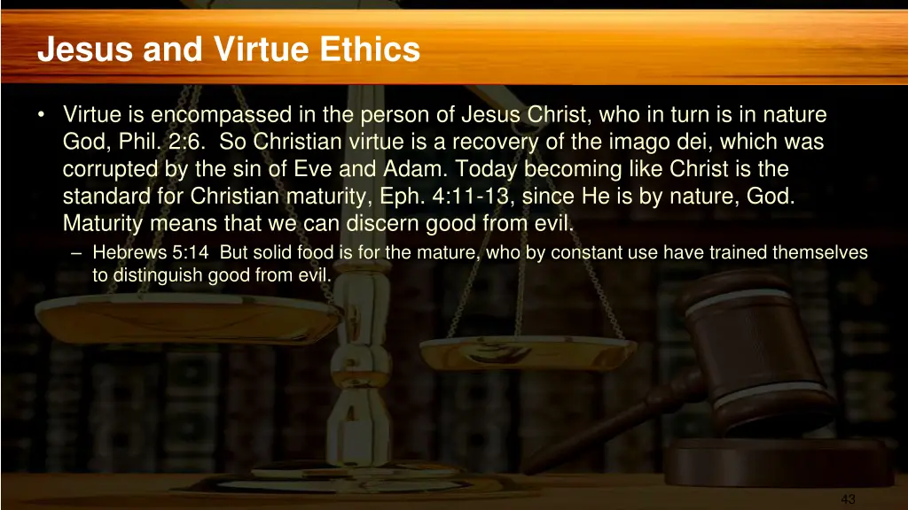 jesus and virtue ethics