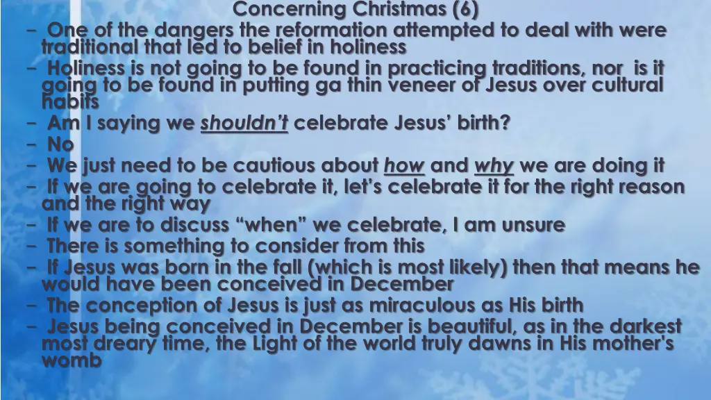 concerning christmas 6