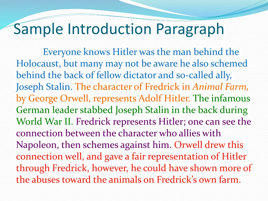 sample introduction paragraph