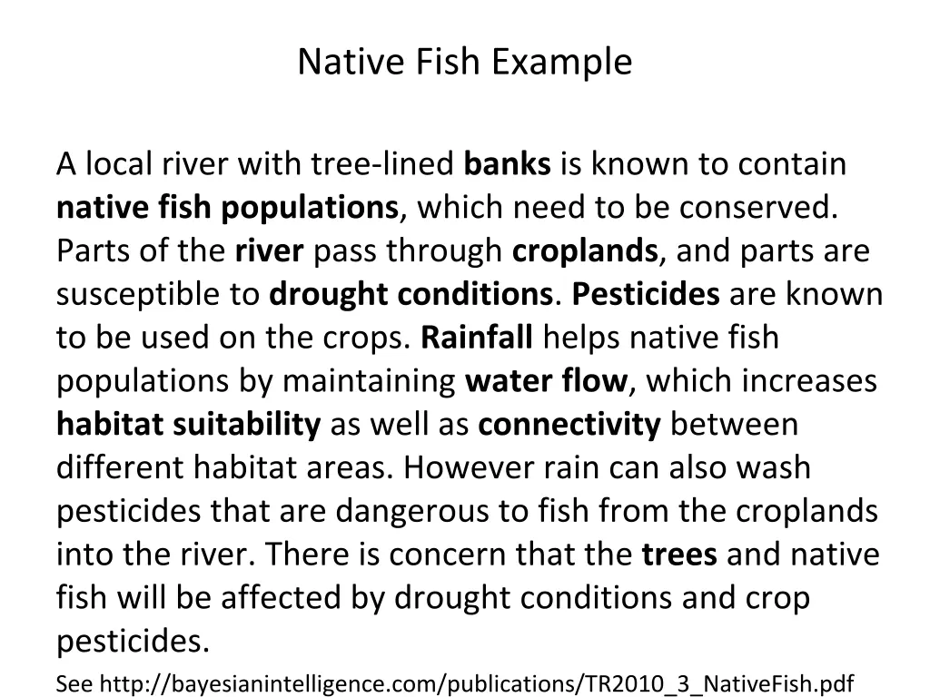 native fish example