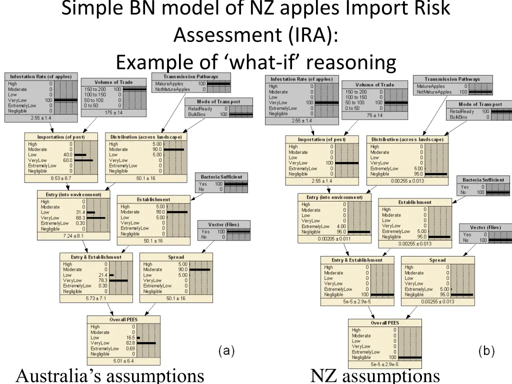 simple bn model of nz apples import risk