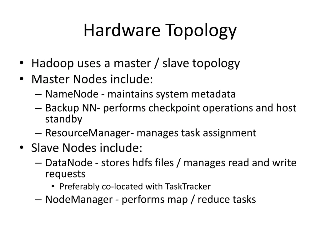 hardware topology