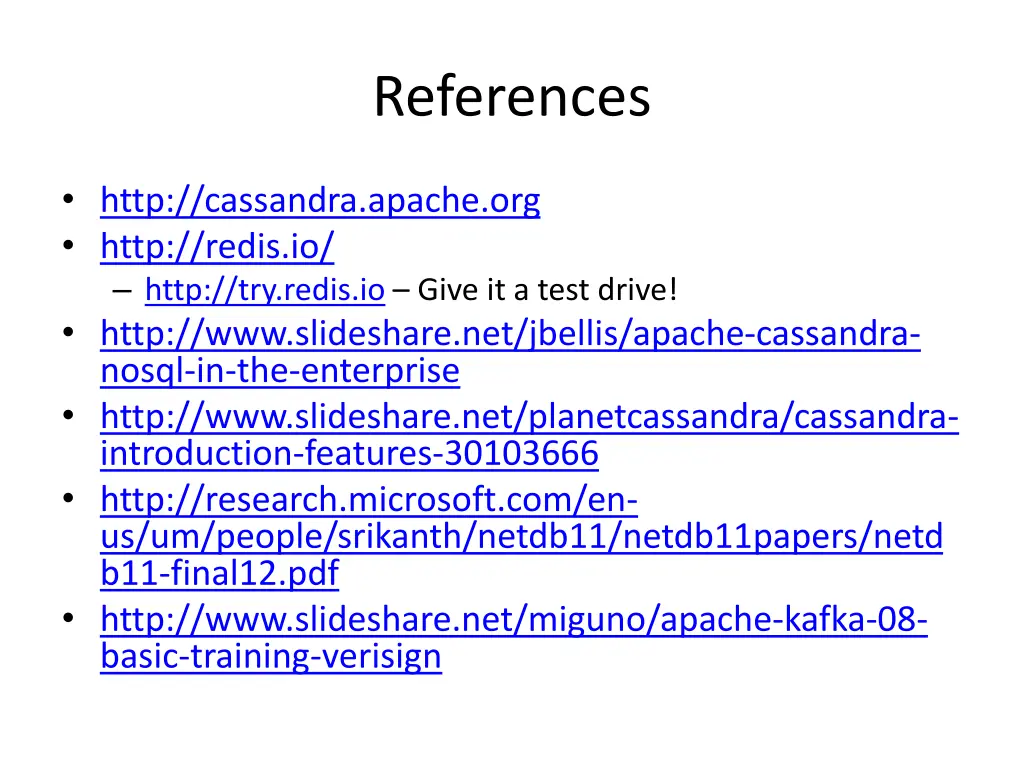 references