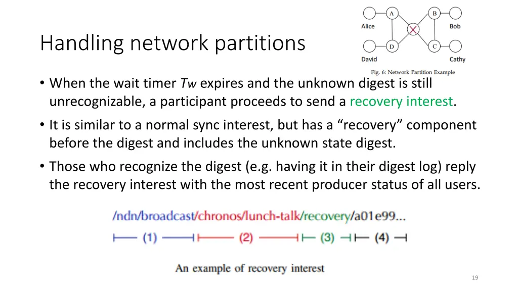 handling network partitions