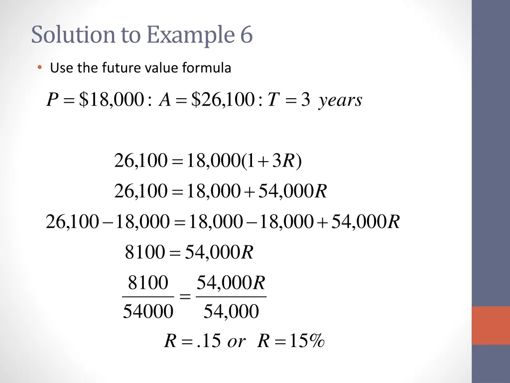 solution to example 6